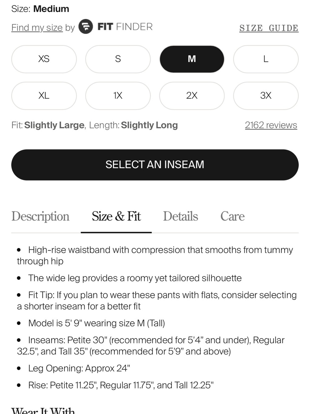 SPANXsupersmooth™ PerfectFit Ponte Wide Leg Pant Black | Medium - Picture 9 of 12